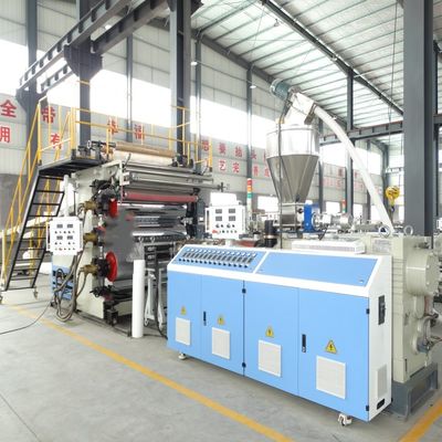 qualité  Sheet PVC Imitated Acrylic / Marble Sheet Calender Making Machine usine