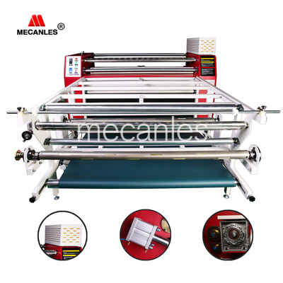 High quality multifunctional tabletop roll to roll calendar sublimation heat press machine with 60cm oil drum